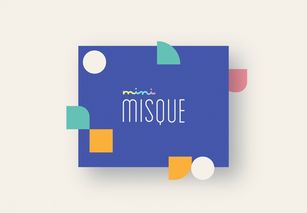 mini misque兒童用品品牌形象設計