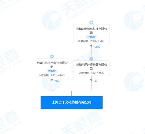B站關(guān)聯(lián)公司于上海成立文化傳播公司，注冊(cè)資本1000萬(wàn)，加碼市場(chǎng)營(yíng)銷策劃
